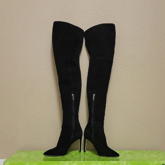 Sam Edelman Bernadette Pointed-Toe Over-the-Knee Boot - Picture 4 of 14